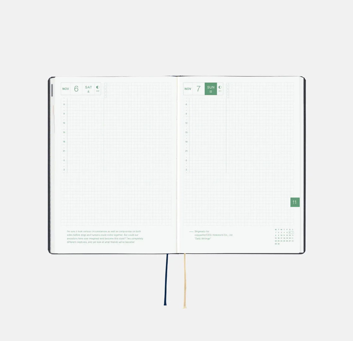2027 Planner: Slash Navy HON / A5 Size