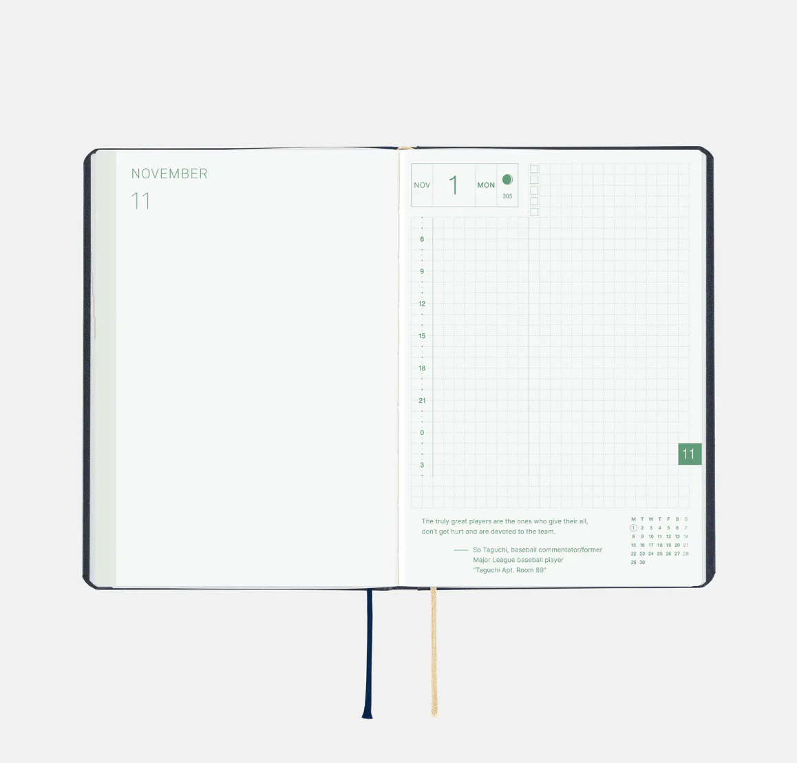 2027 Planner: Slash Navy HON / A6 Size