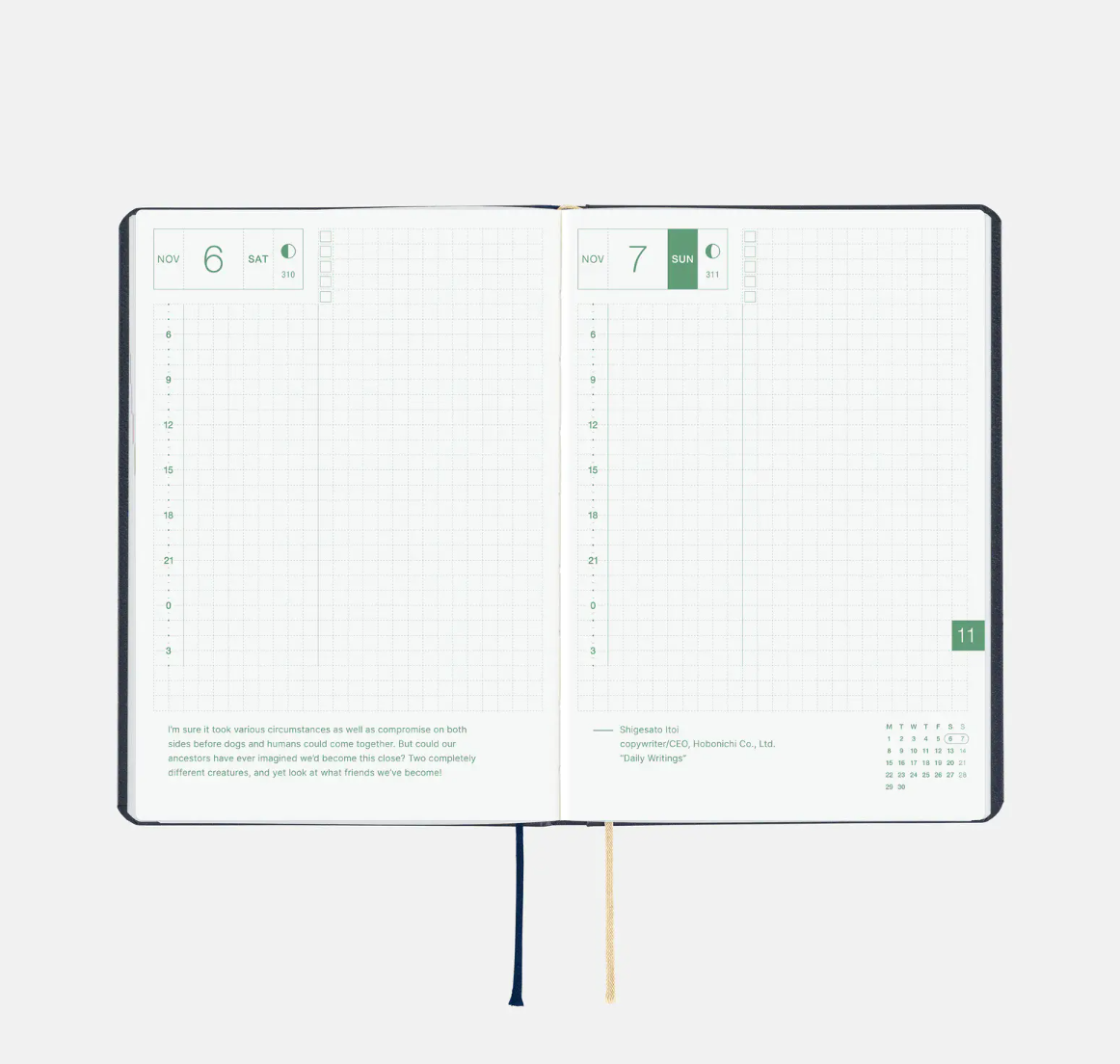 2027 Planner: Slash Navy HON / A6 Size