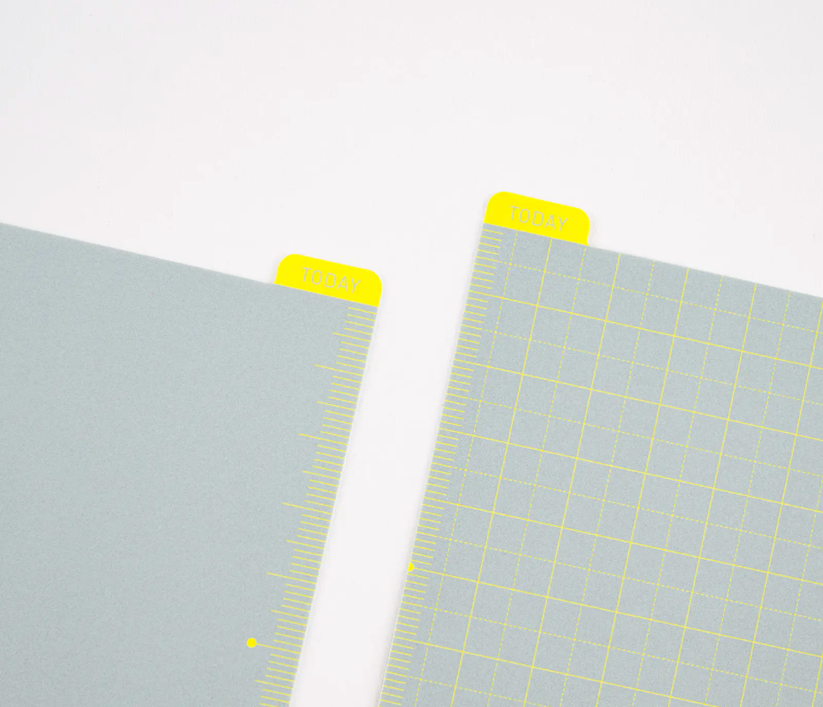 Hobonichi Ice Gray x Yellow Pencil Board For HON A6
