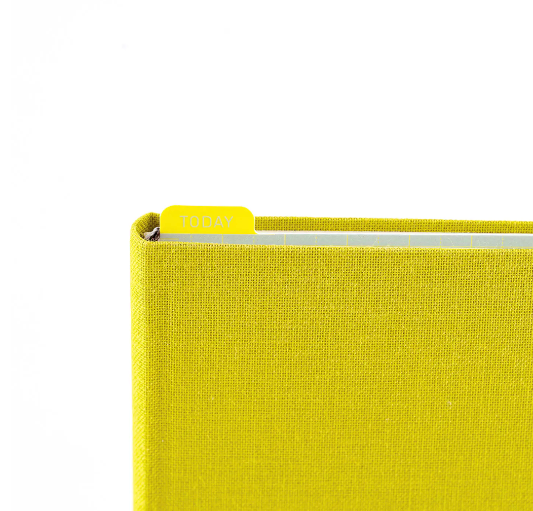 Hobonichi Ice Gray x Yellow Pencil Board For HON A6