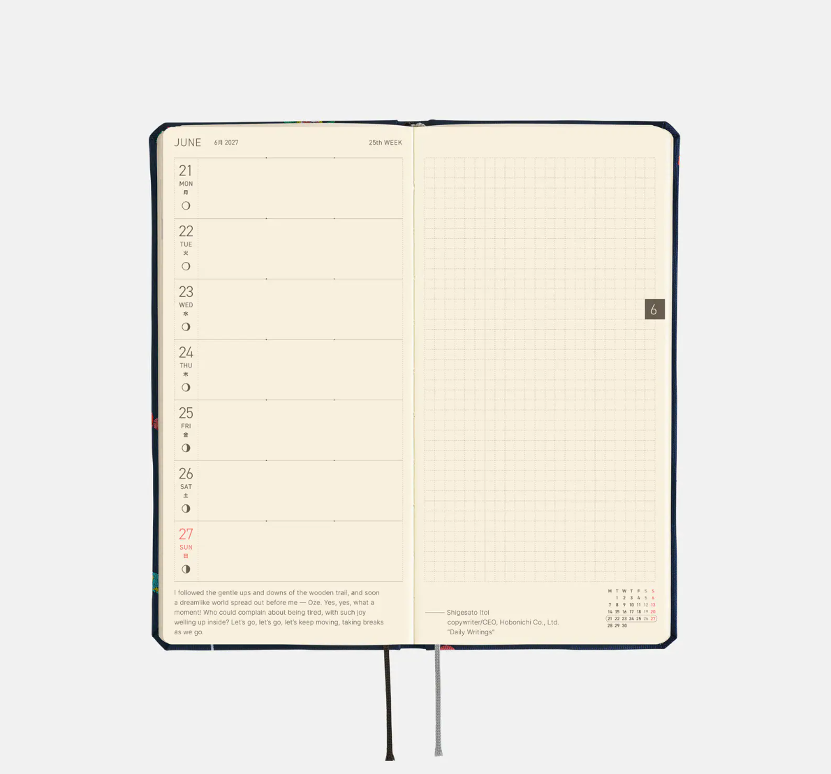 2027 Planner: Bow & Tie Candy Dream Weeks