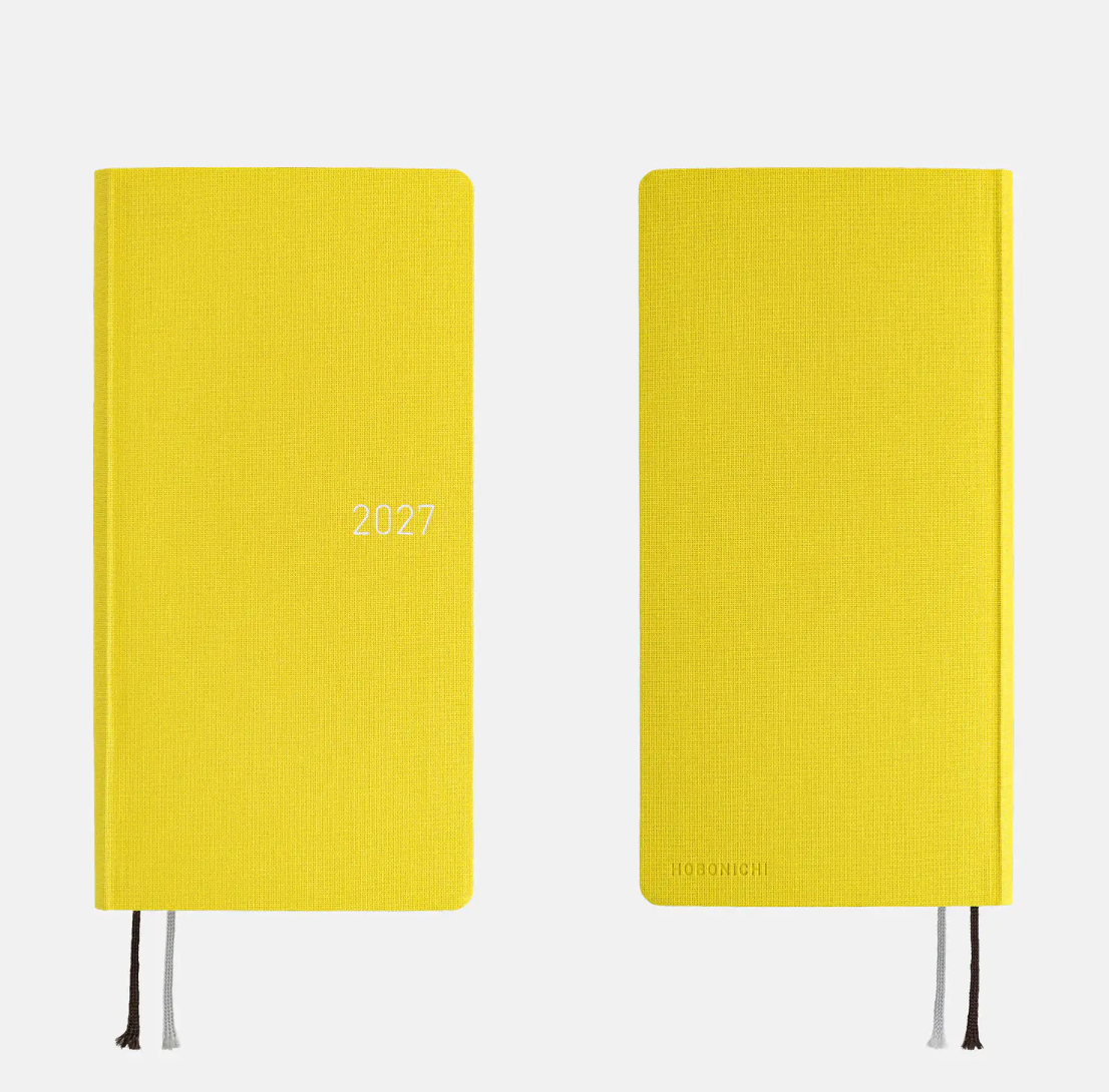 2027 Planner: Canaria Yellow Colors Weeks MEGA