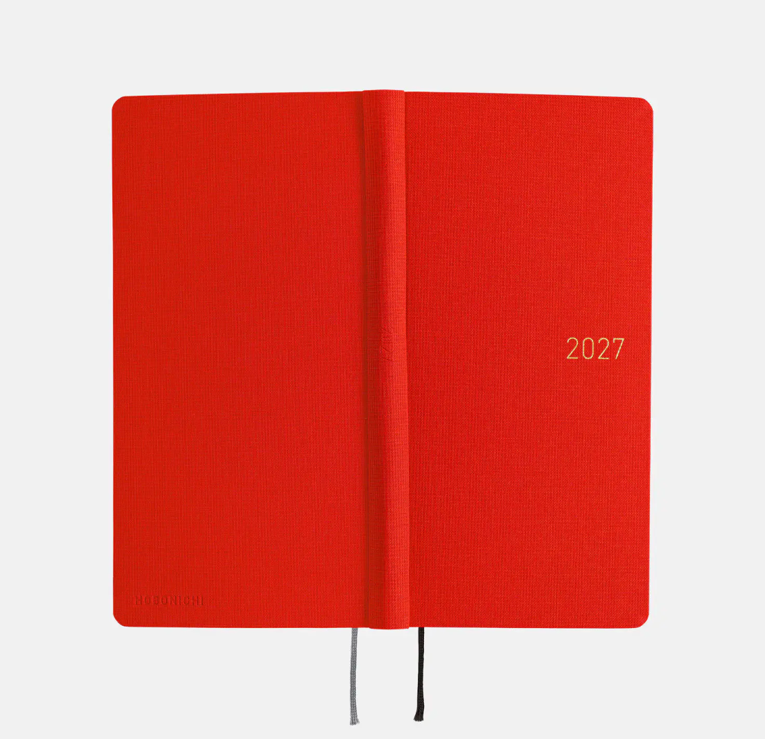 2027 Planner: Poppy Red Colors Weeks MEGA