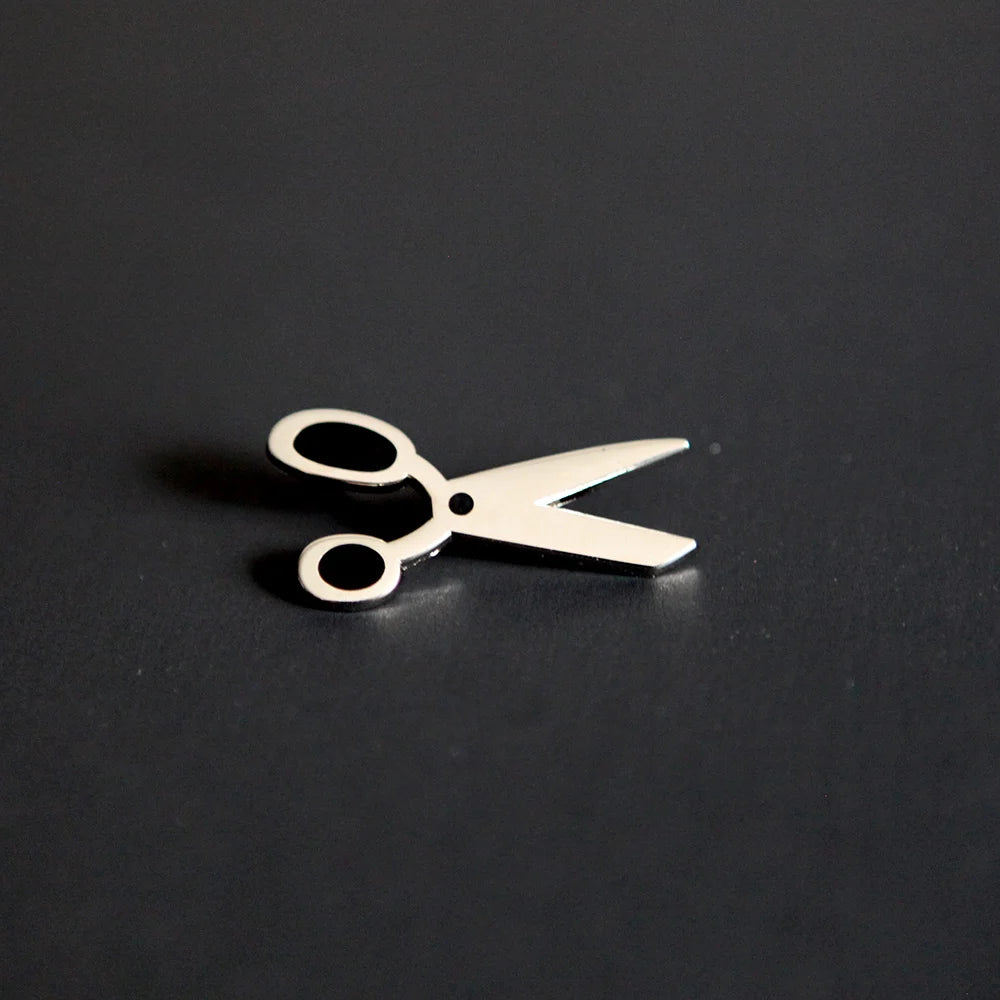 Scissors Enamel Pin