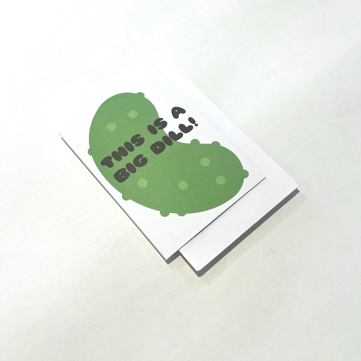 Big Dill Enclosure Card