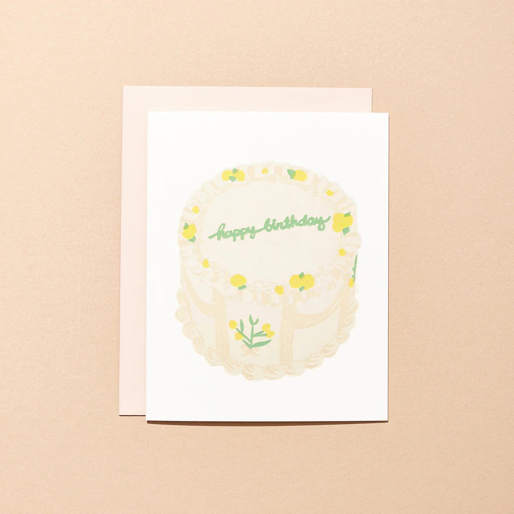 Buttercream Birthday Card