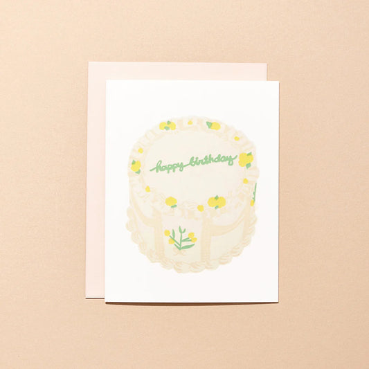 Buttercream Birthday Card