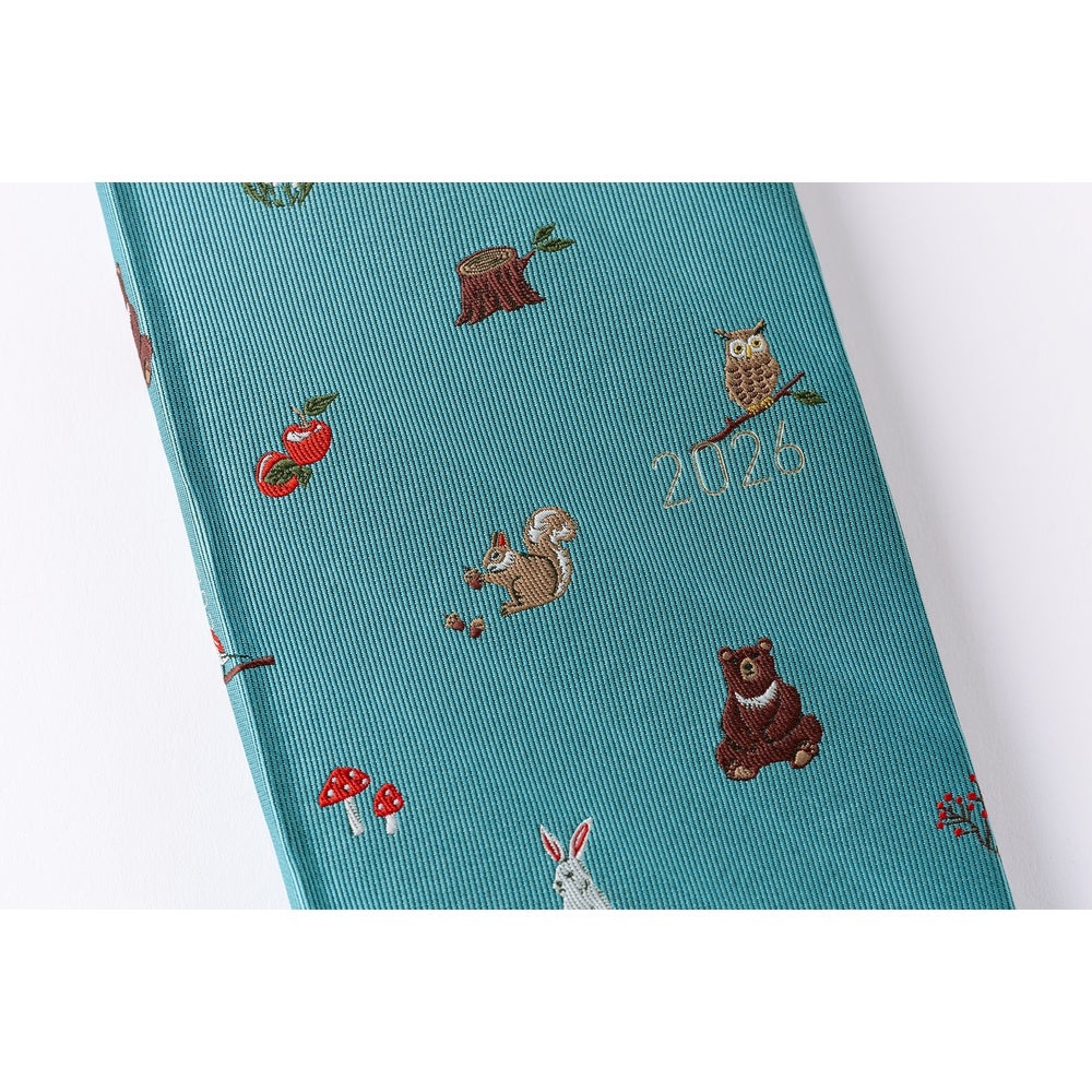 Hobonichi Techo 2026 Weeks: Bow & Tie's In the Forest