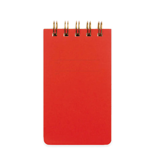 Reporter Notebook - Warm Red