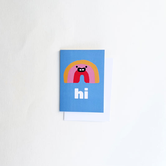 Rainbow Hi Enclosure Card