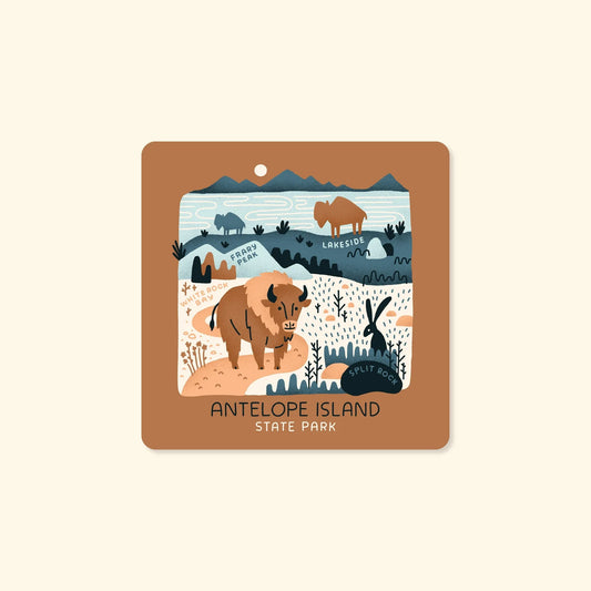 Antelope Island Sticker