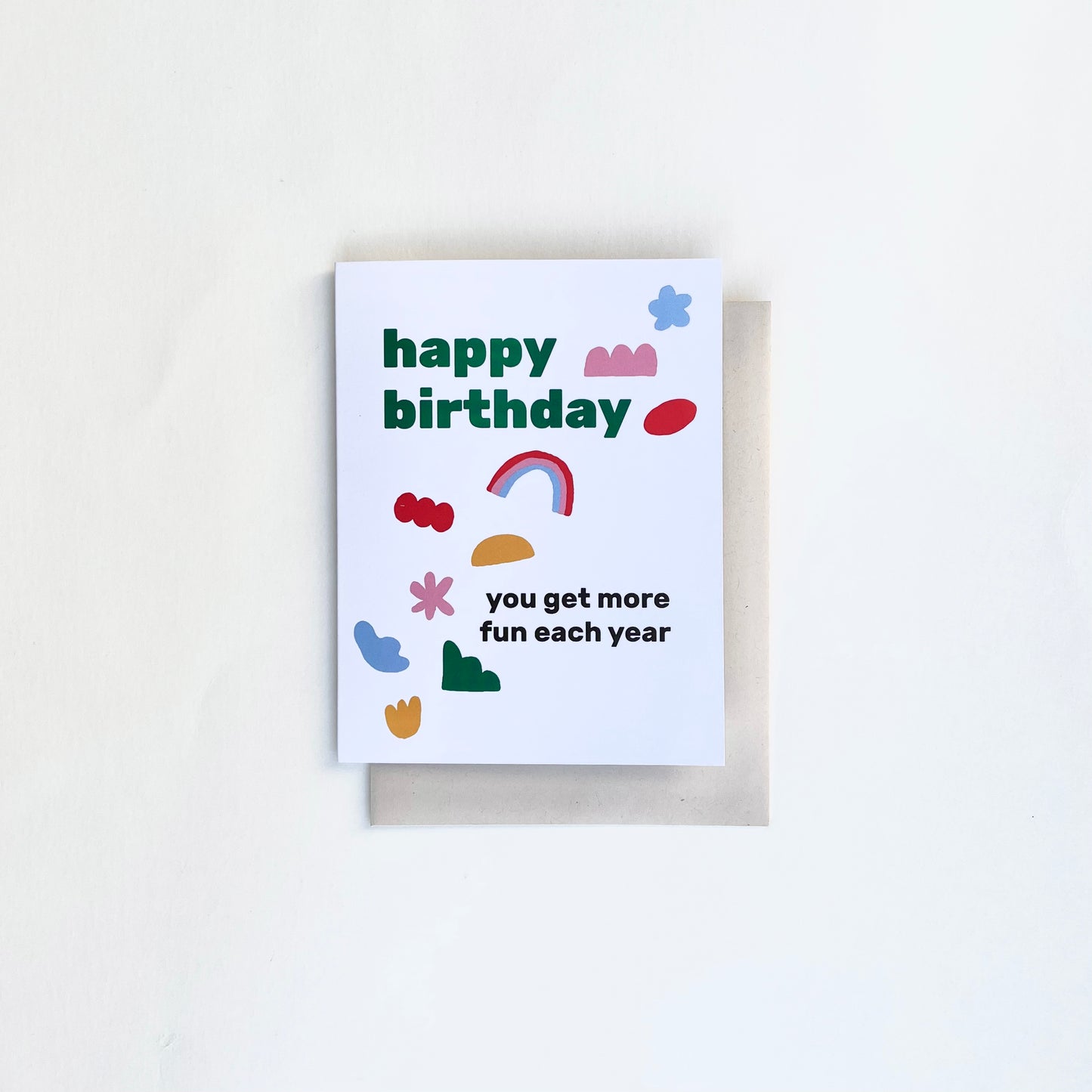 More Fun Birthday Card