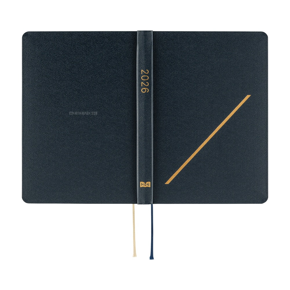 Hobonichi Techo 2026 HON A6: Navy Slash