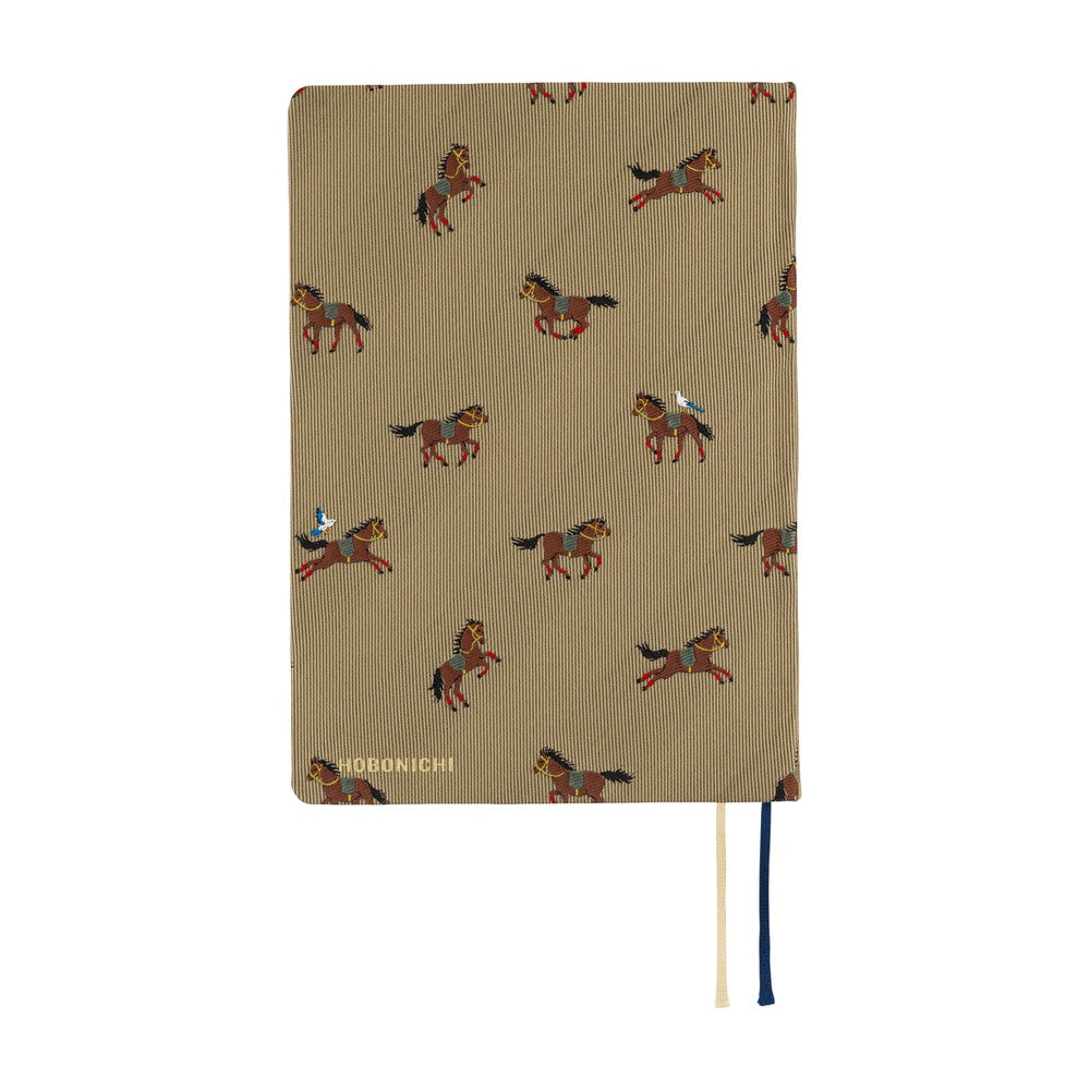 Hobonichi Techo 2026 HON A6: Bow & Tie's Galloping Horses