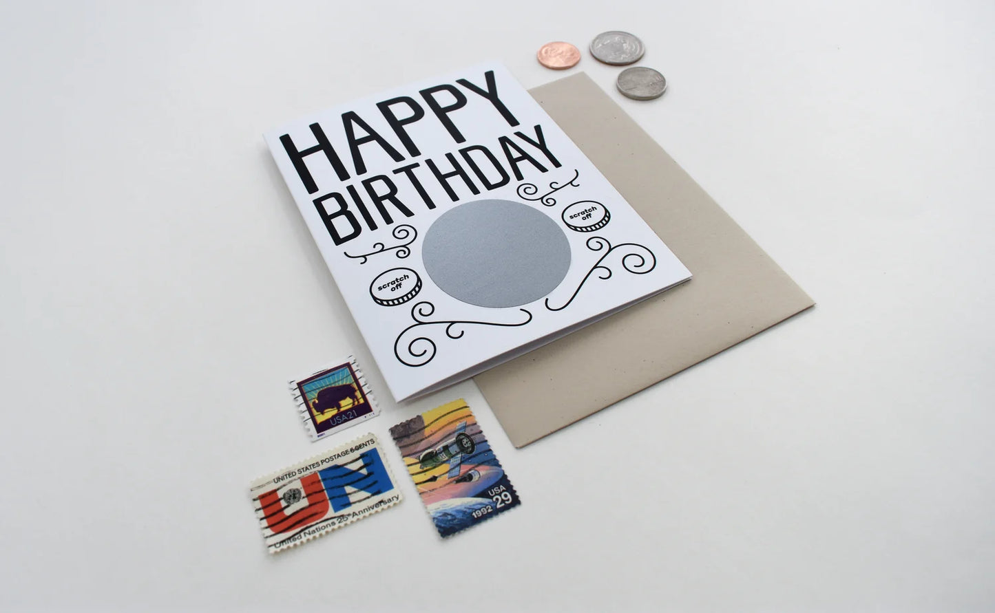 Sexy Birthday Scratch-off Card