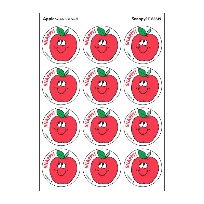 Scratch 'n Sniff Stickers: Snappy Apple