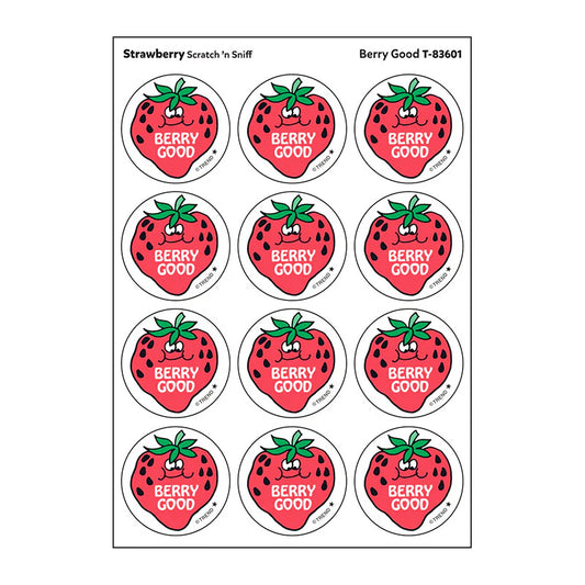 Scratch 'n Sniff Stickers: Berry Good Strawberry