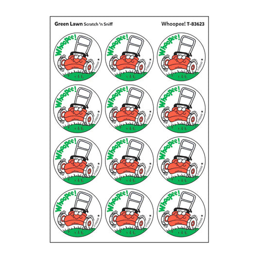 Scratch 'n Sniff Stickers: Whoopee Lawnmower