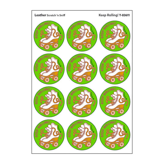 Scratch 'n Sniff Stickers: Keep Rolling Rollerskate