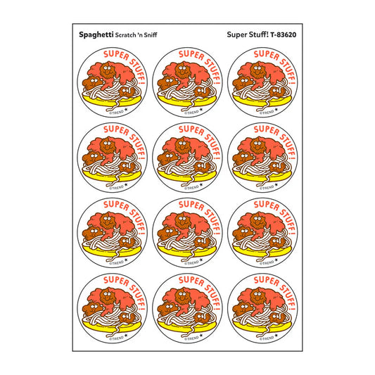 Scratch 'n Sniff Stickers: Super Stuff Spaghetti