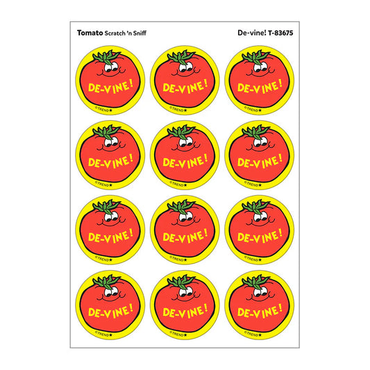 Scratch 'n Sniff Stickers: De-Vine! Tomato