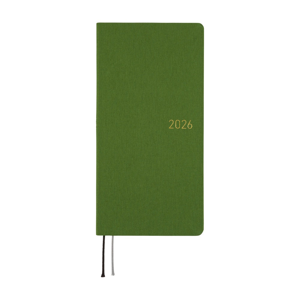 Hobonichi Techo 2026 Weeks MEGA: Antique Green