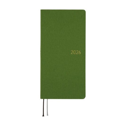 Hobonichi Techo 2026 Weeks MEGA: Antique Green