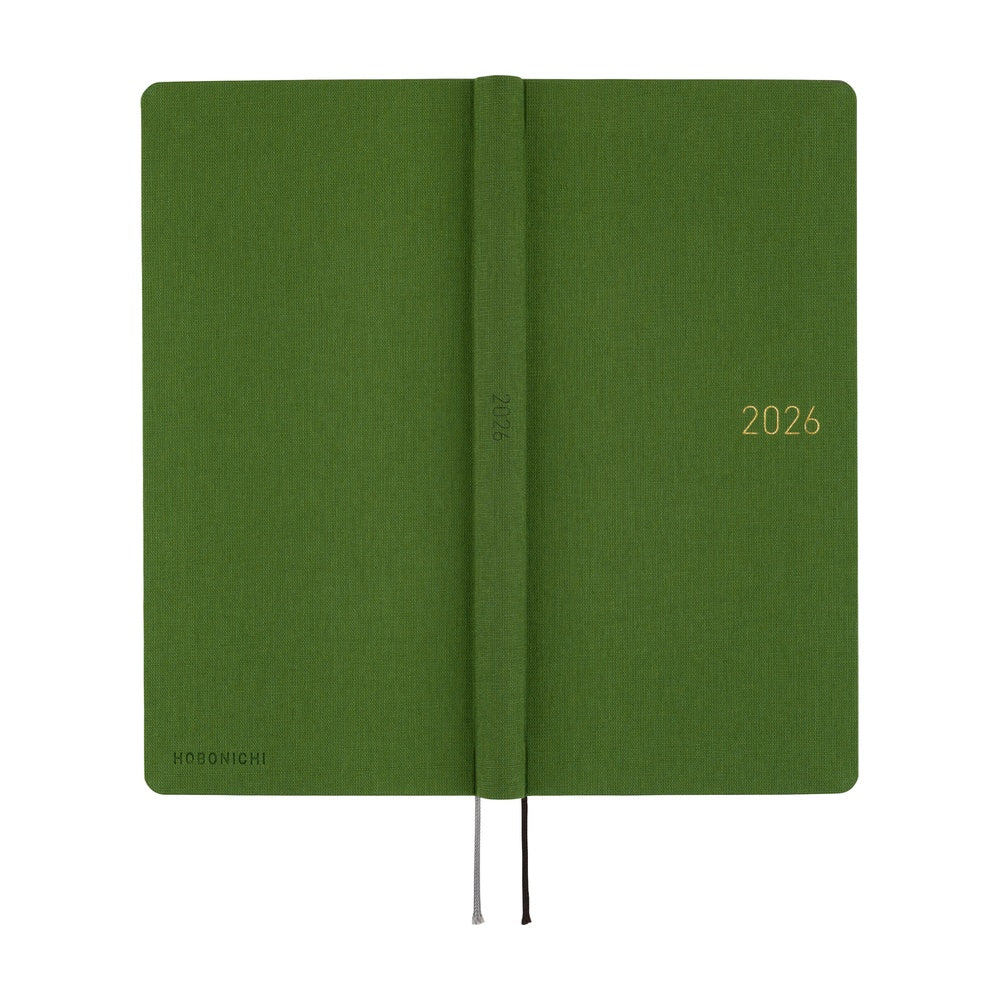 Hobonichi Techo 2026 Weeks MEGA: Antique Green
