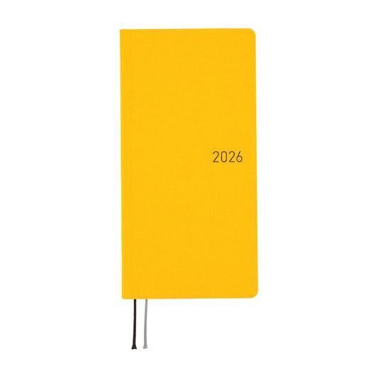 Hobonichi Techo 2026 Weeks MEGA: Full Moon Yellow