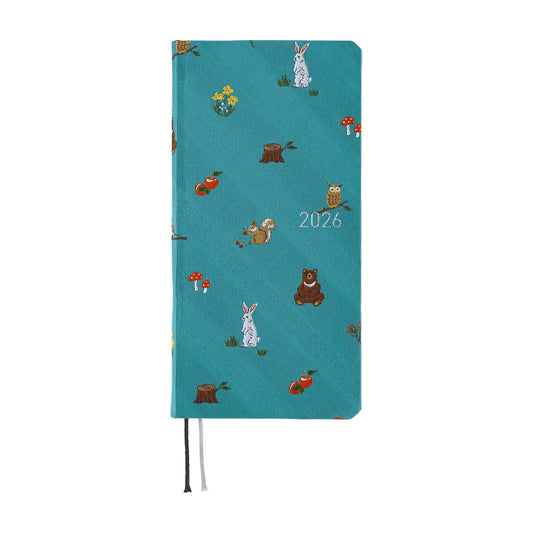 Hobonichi Techo 2026 Weeks: Bow & Tie's In the Forest