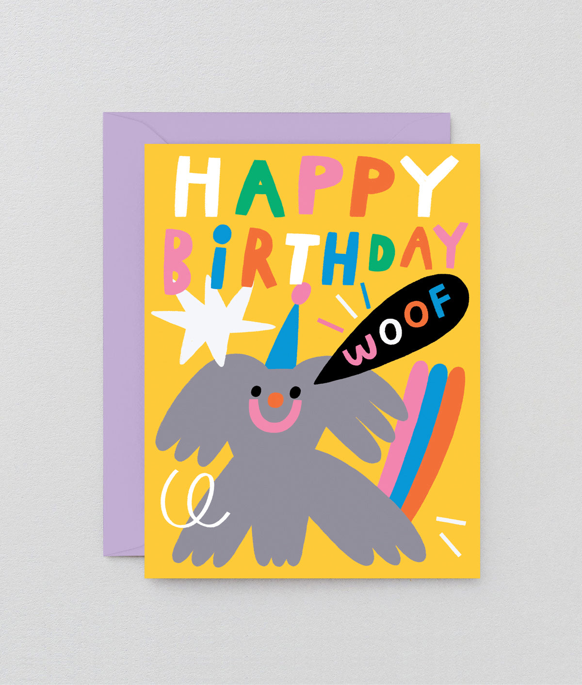 Happy Birthday Woof Card