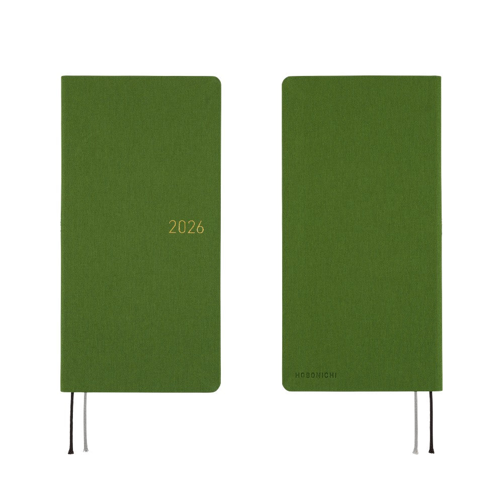 Hobonichi Techo 2026 Weeks MEGA: Antique Green